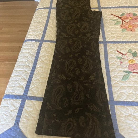 Tommy Hilfiger Black Velvet Pants Size 8 - Picture 6 of 8